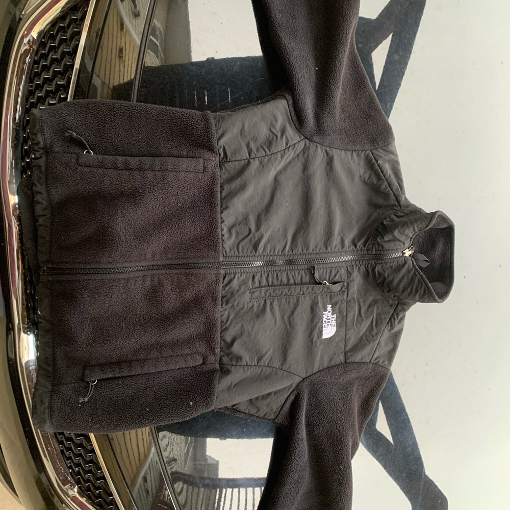 Women’s North Face fleece full zip jacket